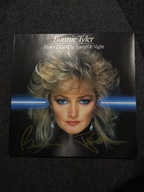 Bonnie Tyler Faster Than The Speed Of Night - płyta winylowa z autografem