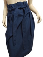 COS spódnica z kieszeniami w granacie do biura szkoły 36