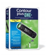 Glukometr CONTOUR PLUS ONE ZESTAW lancety+paski+nakłuwacz