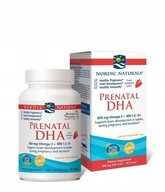 Kapsułki prenatal DHA Nordic Naturals 830 mg omega-3 truskawkowe 90 szt.