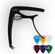 Capo do gitary + DARMOWE 6 Kostek Kapodaster