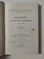 Panske Paweł - Documenta capitaneatus Slochoviensis (1471-1770) 1935