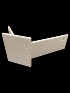 Uchwyt narożny mocowanie narożnikowe do kamery IP bok montażowy dł 155 mm