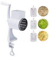MASZYNKA Ręczna Do TARCIA Ziemniaków Warzyw Tarka Szatkownica 3x Wkład 3910