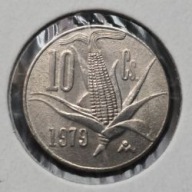 MEKSYK [1625]*10 centavo 1979 Herb Ptak Orzeł (heraldyka) rośliny kukurydza