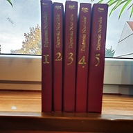 Noce i dnie. M. Dabrowska kpl. 5 tomów. Okładka twarda.