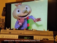 Magnetowid S-VHS ,SAMSUNG SV-DVD40 COMBO odtwarza kasety S-VHS! Czytaj opis