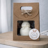 Świeca sojowa Zajączek Happy Easter Wielkanoc prezent | noya