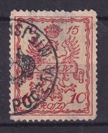 1915 Poczta Miejska Warszawa Fi 2l gw.Korszeń