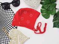 Reflex - czerwona czapeczka 100% wełna r 74/80