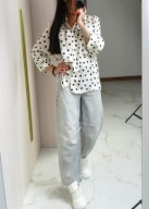 MARYLEY bluzka w kropki r.M