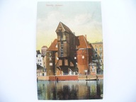 Gdańsk Danzing żuraw przedwojenna