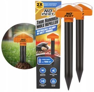 2x ODSTRASZACZ SOLARNY NA KRETY NORNICE I WĘŻE ODSTRASZACZ KRETÓW WĘŻY HIT