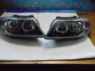 BMW E90 E91 lampa LAMPY H7 SOCZEWKA jak XENON PRAWA LEWA KOMPLET EUROpa LUX