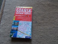 Gdańsk Gdynia Sopot stary plan miasta autobusy tramwaje trolejbusy