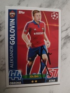 Karta topps mat attax autograf CSKA Moskwa Golovin Champions League