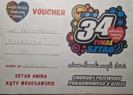 Voucher na tort okolicznościowy | Cukiernia-Kawiarnia 5 CIASTEK | WOŚP