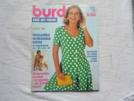 BURDA 2 1994 Z WYKROJAMI