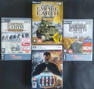 Empire Earth I II III PL SAGA 1-3 -TRZY części z dodatkami UNIKALNY zestaw