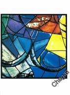MARC CHAGALL -JERUSALEM WINDOWS- #34- 1988 rok