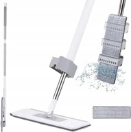 MOP OBROTOWY PŁASKI Z WYCISKACZEM ULTRAMOP + MIKROFIBRA