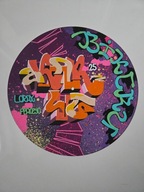 Praca artystyczna na płycie winylowej