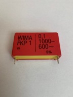 Kondensator 0,1uF 1000V WIMA FKP1