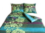 pościel z satyny 200x220 + 2x70x80 zamek S 17709-2 A-pol