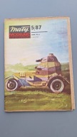 Mały Modelarz 5/1987 Polski Samochody Pancerne (nierozcięty)