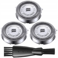 GŁOWICE OSTRZA HQ8 HQ9 SH30 SH50 SH51 FR8 3 SZTUKI + PĘDZELEK