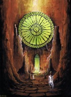 Akwarela "Odnaleźć siebie" 30x40cm RN