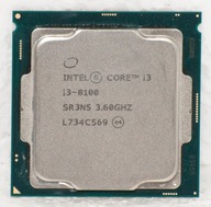 Procesor Intel Core i3-8100 OEM.