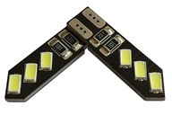 W5W CANBUS POSTOJÓWKI LED 6 SMD 5730 BIAŁE 12V