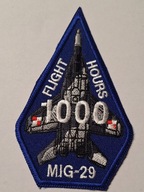 MIG-29 FLIGHT HOURS 1000