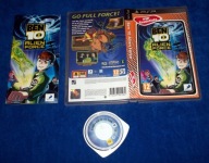BEN 10 ALIEN FORCE PSP jak VILGAX ATTACK PROTECTOR OF EARTH 3xANG