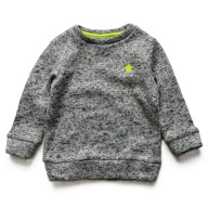 F&F ciepła bluza polarowa dzianinowa 104 cm