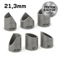 Szablony traserskie do rur [21,3]mm Komplet 6 szt