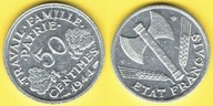 Francja 50 Centimes 1944 r. AL B