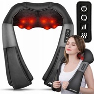 MASAŻER SHIATSU DO SZYI, KARKU, PLECÓW, CIAŁA I STÓP PAS Z FUNKCJĄ GRZANIA