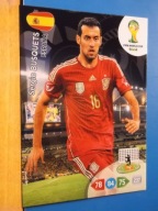 PANINI WORLD CUP BRAZIL Sergio Busquets Hiszpania