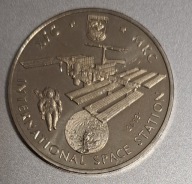 Kazachstan 50 tenge 2013r. Kosmos - Międzynarodowa Stacja Kosmiczna