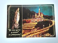 Grota Massabielle - Matka Boska z Lourdes - pocztówka