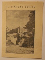 PTTK - KAZIMIERZ DOLNY 1957 rok - BROSZURKA PTTK, ULOTKA