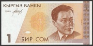 Kirgistan 1 som 1999 - AD - stan bankowy UNC