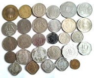 zestaw moneta Indie 29 szt.