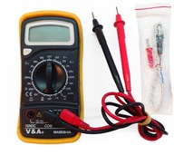 Multimetr Ręczny V&A Miernik Cyfrowy MAS838-VA z temperaturą CAT III 600V
