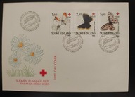 !! ZWIERZĘTA MOTYLE - FINLANDIA 1986 - KOPERTA FDC - STAN BDB !!
