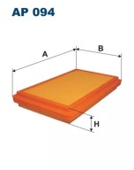 Filtron AP 094 Filtr powietrza - FIAT