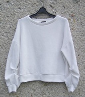 By Me wyjątkowa biała damska bluza L/XL