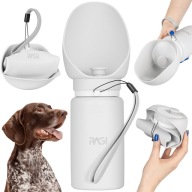 Butelka na Wodę dla Psa Bidon z Miską Poidło Turystyczne Składane 0,55L